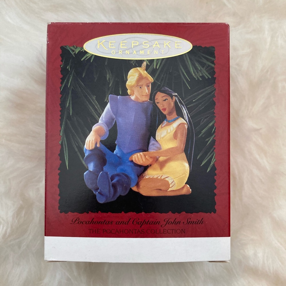 Hallmark Disney Ornament Pocahontas and John Smith